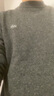恒源祥羊毛衫男厚款100%纯羊毛秋冬季中青年男士圆领纯色毛衣休闲针织衫 实拍图