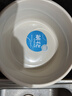 茶花 塑料洗脸盆30cm 1个装大号洗菜盆洗脚盆洗衣服通用盆子 米色* 实拍图