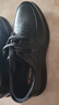 红蜻蜓秋冬真皮正品皮鞋牛皮轻便软底男士商务休闲皮鞋WJA33220 黑色 41 实拍图
