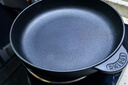 典匠铸铁平底锅聚油煎锅26cm无涂层加厚生铁牛排煎锅早餐煎蛋烙饼锅 实拍图