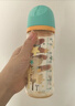 贝亲（Pigeon）PPSU双把手防胀气奶瓶330ml 绅士豹 L号奶嘴 6月+ AA223 实拍图