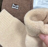 北极绒儿童羊毛袜6-12岁秋冬季加厚加绒保暖宝宝婴儿厚袜子男女毛圈棉袜 实拍图