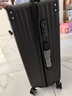 SOO行李箱男万向轮拉杆箱耐磨抗摔26英寸A330旅行箱密码箱女商务黑色 实拍图