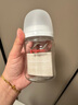贝亲奶瓶 婴儿奶瓶 新生儿防胀气奶瓶 玻璃宽口径仿母乳亲喂感 160ml配SS奶嘴 0-3个月 实拍图