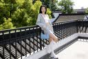特步女鞋运动鞋子女春夏季新款网面软底跑步鞋女士轻便减震透气休闲鞋 帆白/浅暮蓝 【店长推荐】 38 （美码7.5）脚长240mm 【官方正品】 实拍图