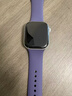 Apple/苹果 【女神节】Watch S11 智能手表GPS款46毫米银色铝金属表壳雾紫色运动型表带S/M 实拍图