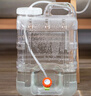 美厨（MAXCOOK）纯净水桶 矿泉水桶饮水桶 带龙头20L 自驾游手提户外 方形MCX4276 实拍图