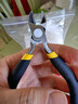 得力（deli）薄刀斜嘴钳迷你水口钳斜口钳剪钳电工剪线钳工业级偏口钳 实拍图