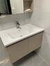 华帝（VATTI）E0级浴室柜组合陶瓷一体盆洗手盆柜组合卫生间洗脸盆柜组合洗漱台 实拍图