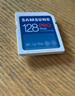 三星（SAMSUNG）128GB SD存储卡 高速PRO蓝卡 U3SD相机内存卡支持微单/单反相机4K视频 读速180MB/s写速130MB/s 实拍图