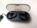 山水（SANSUI）【更小丨更舒适】TW90蓝牙耳机 骨传导概念不入耳开放式无线耳夹式夹耳跑步适用于华为小米苹果 黑 实拍图