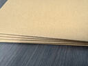 离草16k笔记本本子牛皮纸练习本车线装订简约记事本学生横线作业本26行  5本装/150张  实拍图