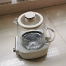 美的（Midea）花漾0胶水全玻璃养生壶 多功能煮茶壶 母婴烧水壶 恒温电热水壶 全自动一体煮茶器1.2L YS12B302J 实拍图