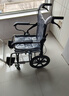 怡辉（YIHUI）轮椅小型轻便折叠瘫痪老人专用出行年轻人骨折便携式手动轮椅推车 实拍图