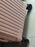 纯奢（CHEYSIR）五轮超大容量行李箱万向轮PC拉杆箱男女学生旅行箱密码箱包皮箱子 经典款-樱花粉·减震刹车功能 20英寸 -抗菌内里【常规4轮-小型登机箱】 实拍图