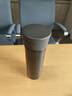 膳魔师（THERMOS）钛杯纯钛保温杯办公咖啡杯户外露营茶杯定制团购水杯生日礼物TCTC 太空灰【升级钛茶隔】 530ml 实拍图