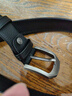 稻草人男士皮带针扣式真头层牛皮商务腰带休闲裤带情人节礼物送男友 实拍图
