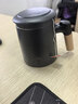 京东京造茶杯便携式黑陶茶泡茶壶茶杯功夫茶具办公杯随身茶壶容量400ml 实拍图