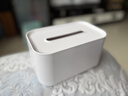 懒角落 纸巾盒客厅餐桌抽纸盒茶几高级感轻奢桌面收纳带弹簧卫生间纸抽 实拍图