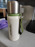 九阳（Joyoung）保温杯316L不锈钢大容量全钢水杯男女便携茶杯杯子550ml白色 实拍图