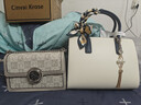 CinvaiKrose官方店小c&k妈妈包包女包2026新款女士斜挎手提包生日母亲节礼物 米白色Off-white【限定礼盒+拉菲草+礼袋】 实拍图