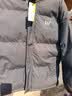 361°男女棉衣保暖加厚休闲冬季外套短棉服652434739F 超级黑 XL 实拍图