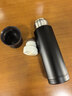 膳魔师（THERMOS）500ml保温杯商务办公带杯盖水杯男女士简约保冷杯 FEI-501 BK黑色 实拍图