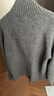 优衣库男女装souffle yarn舒芙蕾针织开衫/毛衣毛衫480023 08 深灰色 XS 实拍图