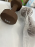Keep哑铃彩色浸塑环保男女1-10kg家用健身器材练肌肉塑形 琥珀棕6kg*2 实拍图