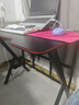 奥伦福特  电脑桌台式家用电竞游戏桌办公书桌简约书房写字桌子 碳纤维纹路单桌-80*60 升级款电竞桌 实拍图