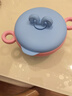 COOKSS婴儿辅食碗恒温注水保温碗316不锈钢宝宝婴幼儿吃饭儿童餐具浅蓝 实拍图