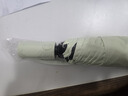 天堂 全自动阳伞三折 全自动折叠太阳伞遮阳伞黑胶防晒伞 粉绿 实拍图