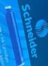 施耐德（Schneider）钢笔墨囊墨水胆非碳素不堵笔德国进口欧标钢笔适用开学必备用品3盒/18支装 蓝色6603 实拍图