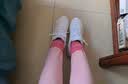 李宁（LI-NING）羽毛球鞋全能王V男女同款减震训练鞋标准白AYTT001-5 白色 38码 实拍图