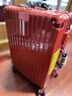 网易严选3.0升级铝框小金刚PC拉杆箱商务行李箱旅行箱宝石红*亮面20英寸 实拍图