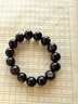 石玥珠宝收藏级14mm金猫眼天然黑曜石手串本命年转运珠水晶手链男女士款 实拍图