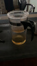 金灶（KAMJOVE）玻璃茶壶 按压式飘逸杯 茶水壶玻璃茶具 茶水分离杯泡茶器泡茶壶 TP-200/1L超大容量 实拍图