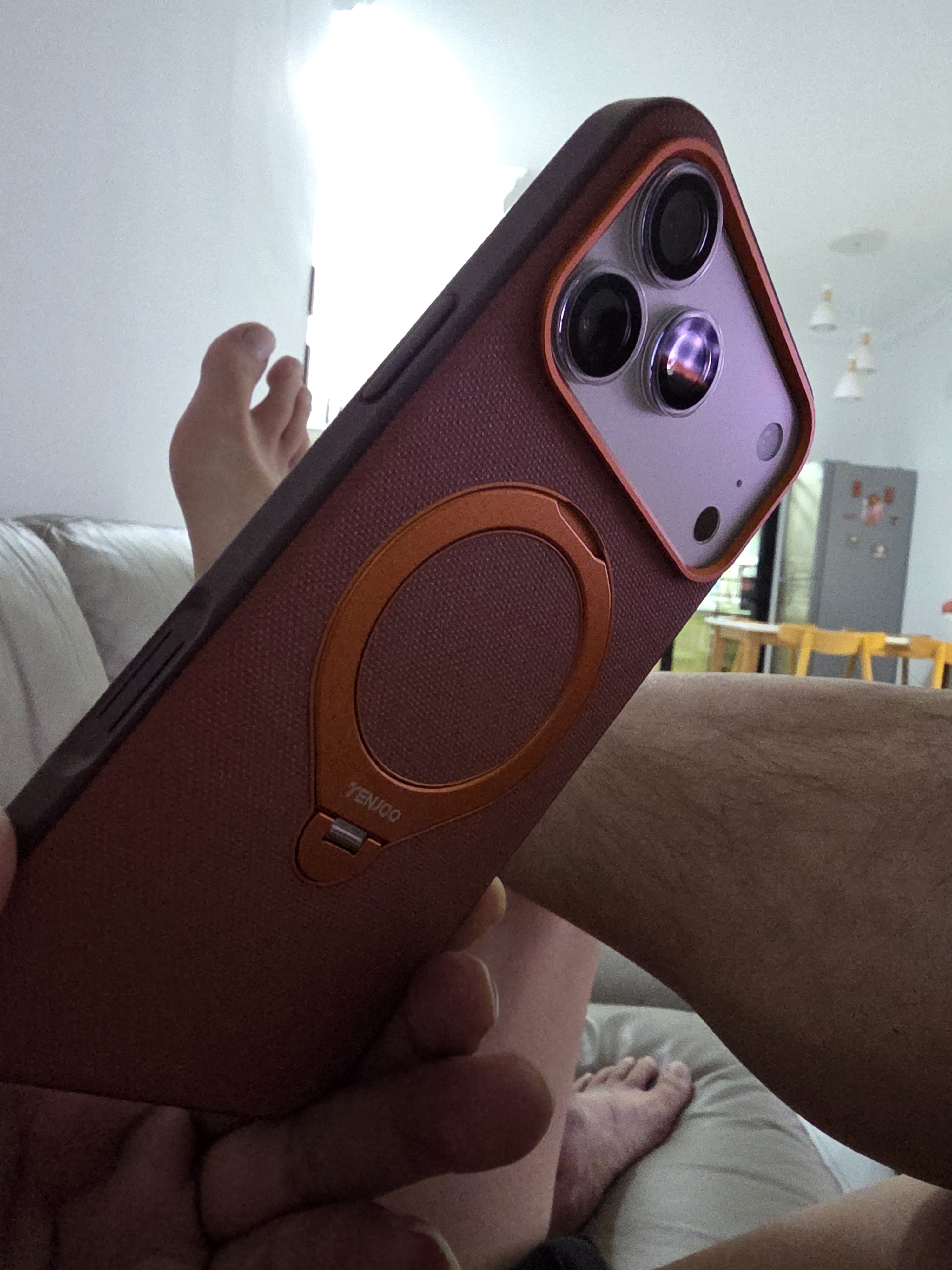 天觉【科技织物丨万向支架】适用iphone17promax手机壳苹果17PRO保护套磁吸超薄全包防摔高端男女新款 实拍图