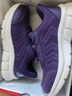 足力健【年货礼】中老年健步轻便软底送妈妈休闲散步鞋2431369J紫-女 38 实拍图