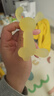 beedoll蓓兜婴儿牙胶磨牙棒口欲期兔兔牙胶咬咬乐玩具硅胶4月龄+青柠黄 实拍图