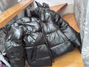 彪马（PUMA）90绒短款鸭绒羽绒服男女同款冬季保暖亮面运动外套585408 黑色-01 L (180/100A) 实拍图