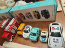 妈宝孖宝合金小汽车玩具1-3岁2婴儿童宝宝迷你回力警车救护车校车模型套装 实拍图