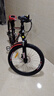 凤凰（Phoenix）儿童自行车山地车学生车脚踏车6-12-18岁童车 霸道 黑红色 24寸 实拍图