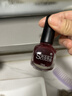 Sweet Color无味环保指甲油免烤快干醉酒红12ml酒红色车厘子红不可撕健康礼物 实拍图