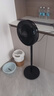 美的（Midea）【超级单品】七叶轻音立式电风扇家用柔风落地扇台式桌面小型风扇大风量节能摇头宿舍电扇 SAF30AB 实拍图