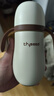 世喜婴儿保温杯幼儿小月龄316L不锈钢吸管学饮杯外出保温奶瓶学生套款 实拍图