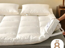 La Torretta 酒店软床垫 抑菌家用双人宿舍床褥子榻榻米垫被 1.8*2米-白 实拍图