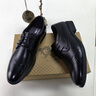 七匹狼男鞋商务男士休闲皮鞋夏季新款正装鞋男士皮鞋西装鞋通勤德比鞋 黑色 41 实拍图