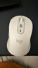 罗技（Logitech）M750M 通用版鼠标 无线鼠标 静音鼠标 对称鼠标 白色 带Logi Bolt USB接收器 实拍图