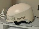 九号（Ninebot）配件四季可用3C品质头盔电动车半盔 白色（滑板车平衡车适用配件） 实拍图